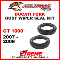 All Balls 57-108-1 Ducati GT 1000 2007-2009 Fork Dust Wiper Seal Kit 43x54