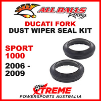 All Balls 57-108-1 Ducati Sport 1000 2006-2009 Fork Dust Wiper Seal Kit 43x54