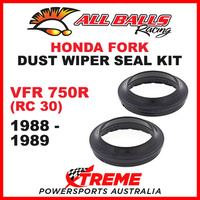 All Balls 57-108-1 Honda VFR 750R RC30 1988-1989 Fork Dust Wiper Seal Kit 43x54