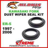 All Balls 57-109 Kawasaki ER-5 1997-206 Fork Dust Wiper Seal Kit 37x50