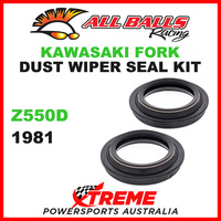 All Balls 57-110 Kawasaki Z550D 1981 Fork Dust Wiper Seal Kit 36x48