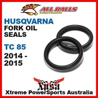 Fork Seals Kit Husqvarna TC85 TC 85 2014-2015 MX Dirt Bike Moto, All Balls 57-114