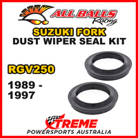 All Balls 57-115 For Suzuki RGV250 1989-1997 Fork Dust Wiper Seal Kit 41x54