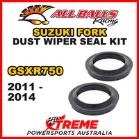 All Balls 57-115 For Suzuki GSXR750 2011-2014 Fork Dust Wiper Seal Kit 41x54