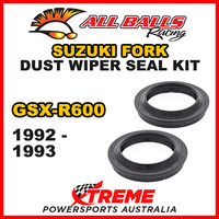 All Balls 57-115 For Suzuki GSX-R600 1992-1993 Fork Dust Wiper Seal Kit 41x54