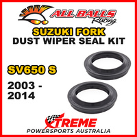 All Balls 57-115 For Suzuki SV650S 2003-2014 Fork Dust Wiper Seal Kit 41x54