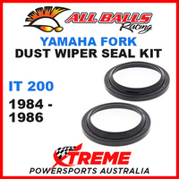 All Balls 57-117 Yamaha IT 200 1984-1986 Fork Dust Wiper Seal Kit