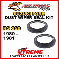 All Balls 57-120 For Suzuki RS250 RS 250 1980-1981 Fork Dust Wiper Seal Kit 36x48