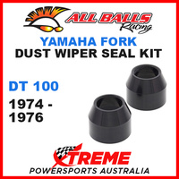 All Balls 57-123 Yamaha DT100 DT 100 1974-1976 Fork Dust Wiper Seal Kit