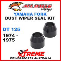 All Balls 57-123 Yamaha DT125 DT 125 1974-1975 Fork Dust Wiper Seal Kit