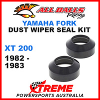 All Balls 57-130 Yamaha XT200  XT 200 1982-1983 Fork Dust Wiper Seal Kit