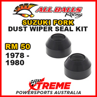 All Balls 57-133 For Suzuki RM50 RM 50 1978-1980 Fork Dust Wiper Seal Kit 26mm ID