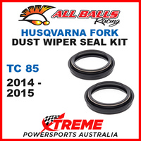All Balls 57-137 Husqvarna TC85 TC 85 2014-2015 Fork Dust Wiper Seal Kit