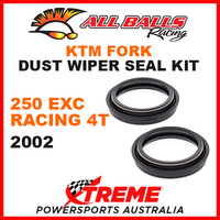 All Balls 57-137 KTM 250EXC 250 EXC Racing 4T 2002 Fork Dust Wiper Seal Kit