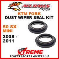 All Balls 57-142 KTM 50SX 50 SX Mini 2008-2011 Fork Dust Wiper Seal Kit