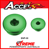 Accel 58.ENP-08 Kawasaki KX450F 2006-2008 Green Engine Plug