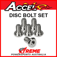 Accel Honda CR125 CR 125 1988-2001 Rear Disc Bolt Set 64.ADB3