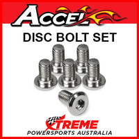 Accel Kawasaki KX125 KX 125 2003-2015 Rear Disc Bolt Set 64.ADB3