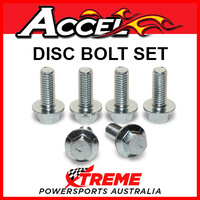 Accel Kawasaki KLX450 KLX 450 2008-2015 Front Disc Bolt Set 64.ADB4