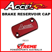 Accel Honda CRF 250 X 2004-2016 Red Front Brake Reservoir Cover 64.FBC-01 