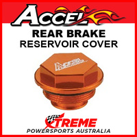Accel KTM 250EXC 2000-2016 Orange Rear Brake Reservoir Cover 64.RBC-04 
