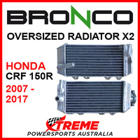 Psychic/Bronco HONDA CRF150 R CRF 150R 2007-2017 OVERSIZED Dual Radiator