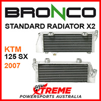 Psychic/Bronco KTM 125 SX 125SX 2007 STANDARD Dual Radiator