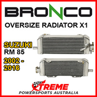 Psychic/Bronco For Suzuki RM85 RM 85 2002-2016 OVERSIZED Dual Radiator