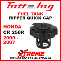 Honda CR250R CR 250R 2000-2007 Fuel Gas Tank Tuff Jug Quick Cap Black