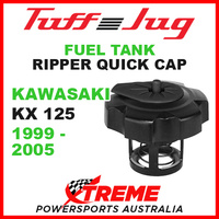 Kawasaki KX125 KX 125 1999-2005 Fuel Gas Tank Tuff Jug Quick Cap Black