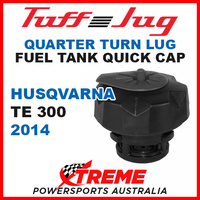 Husqvarna TE300 TE 300 2014 Lug Quarter Turn Tuff Jug Tank Quick Cap Black