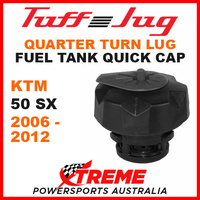KTM 50 SX 50SX 2006-2012 Lug Quarter Turn Tuff Jug Tank Quick Cap Black