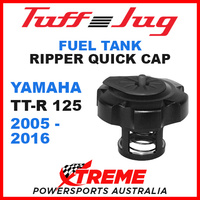 Yamaha TTR 125 TT-R125 2005-2016 Fuel Gas Tank Tuff Jug Quick Cap Black