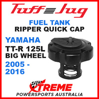 Yamaha TTR 125L Big Wheel 2005-2016 Fuel Gas Tank Tuff Jug Quick Cap Black