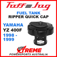 Yamaha YZ 400F YZF400 1998-1999 Fuel Gas Tank Tuff Jug Quick Cap Black