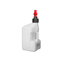 7-WURR WURR 5 gal/20 Litre White Tuff Jug with Red Ripper Cap