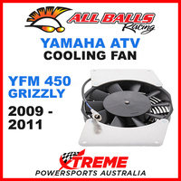 ALL BALLS 70-1027 ATV YAMAHA YFM450 GRIZZLY 2009-2011 COOLING FAN ASSEMBLY