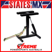 States MX H Design Motorbike Lift Stand With Hydraulic Release Black 70-2051-R0