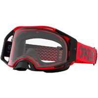 Oakley Airbrake MX Moto Red/Clear Goggles