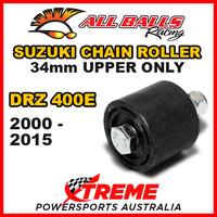 34mm Upper Chain Roller Kit For Suzuki DRZ400E DRZ 400E DR-Z400E 2000-2015, All Balls 79-5001