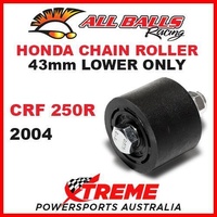 MX 43mm Lower Chain Roller Kit Honda CRF250R CRF 250R 2004 Dirt Bike, All Balls 79-5007