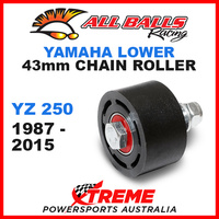 ALL BALLS 79-5007 MX LOWER CHAIN ROLLER 43mm YAMAHA YZ250 YZ 250 1987-2015