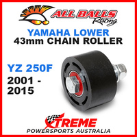 ALL BALLS 79-5007 MX LOWER CHAIN ROLLER 43mm YAMAHA YZ250F YZF250 2001-2015