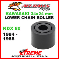 79-5009 Kawasaki KDX80 KDX 80 1984-1988 34x24mm Lower Chain Roller