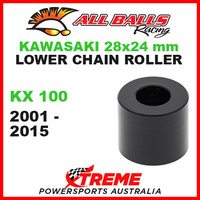 79-5012 Kawasaki KX100 KX 100 2001-2015 28x24mm Lower Chain Roller