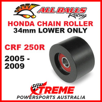 MX 34mm Lower Chain Roller Kit Honda CRF250R CRF 250R 2005-2009 Dirt Bike, All Balls 79-5015
