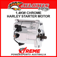 All Balls 80-1002 HD Touring Road King Custom FLHRS 2004–2006 1.4kW Chrome Starter Motor