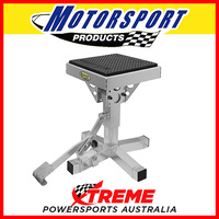 Motorsport Products Silver P-12 Lift MX Dirt Bike Stand Motorcycle 92-4001