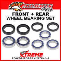 All Balls KTM 125 SX 125SX 2000-2002 Front, Rear Wheel Bearing Set