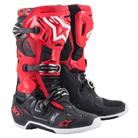Alpinestars Tech 10 Adult Boots MX Red/Black Sizes 7-14